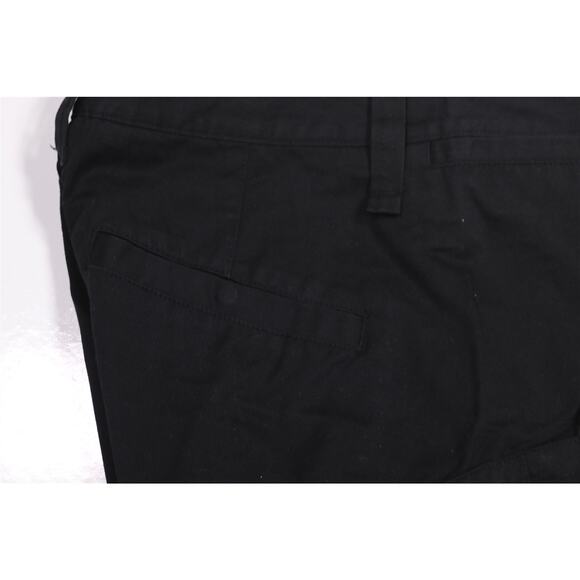 Oakley Mens Basics 999 Black Wide Leg Chino Pants 34x32 - Picture 3 of 9